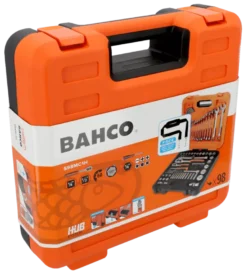Bahco Hylsnyckelsats 1/4 och 1/2, 98 delar