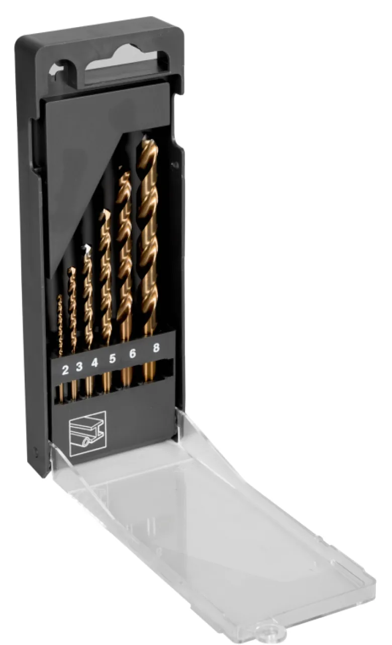 Bahco Spiralborrsats HSS-E 6-delar