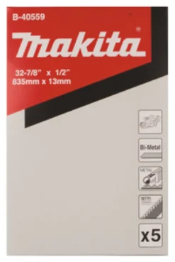 Bandsågblad 835mm rostfritt 2-3mm 18T, 5-pack