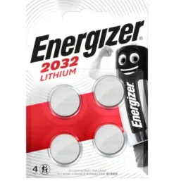 Energizer Batteri CR2032 4-pack lithium