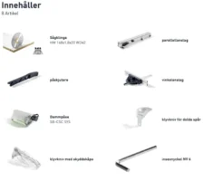 Festool Batteridriven bordssåg CSC SYS 50 EB-Basic
