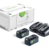 Festool Laddpaket SYS 18V 2xHP5,0/TCL6DUO