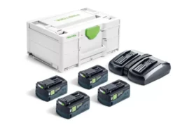 Festool Laddpaket SYS 18V 4xHP5,0/TCL6DUO