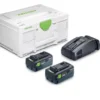 Festool Laddpaket SYS 18V 2xTBX8/SCA16