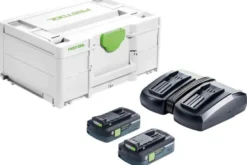 Festool Laddpaket SYS 18V 2x4,0/TCL 6 DUO