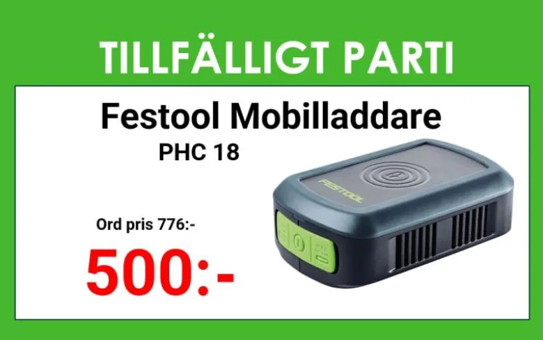 Festool Mobilladdare PHC 18