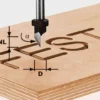 Festool Skriftfräs HW S8 D11/60°