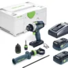 Festool Skruvdragare QUADRIVE TDC 18/4 5,0/4,0 I-Plus