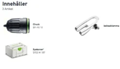 Festool Skruvdragare TXS 18-Basic