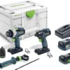 Festool Skruvdragarpaket TID 18 5,0/4,0-Set TPC 18/4