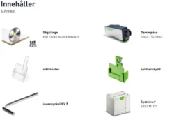Festool Sänksåg 18V TSC 55 KSEB-BASIC