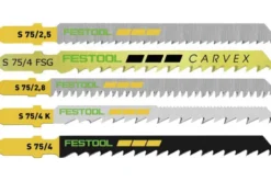 Festool Sticksågsblad i set, Trä 25-p