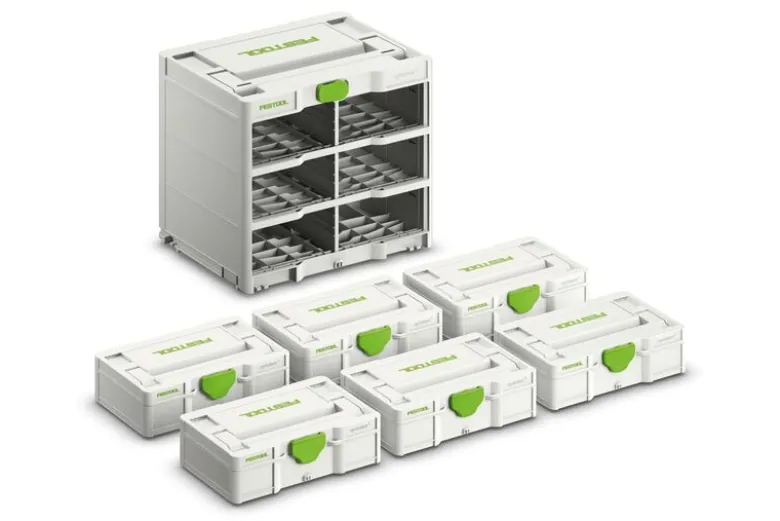 Festool Systainer³-rack SYS3-RK/6 M 337-Set