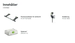 Festool Tillbehörsset ZS FS-EP TS/TSC55