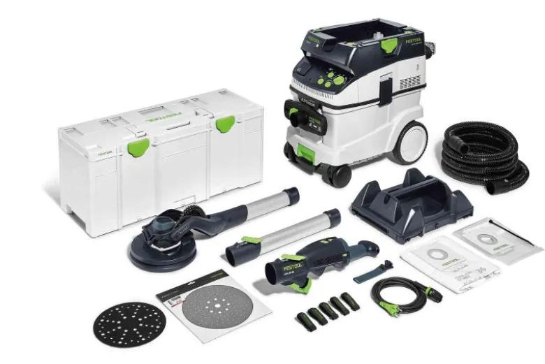 Festool Vägg- & takslip och dammsugare i set PLANEX LHS 2 225 EQI/CTM 36-Set