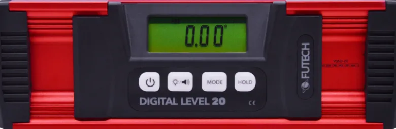 Futech Digitalt vattenpass 20cm med magnet