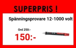 Futech Spänningsprovare 12-1000V AC VT3500