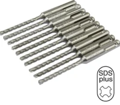 Hammarborr 4-skär 10-Pack