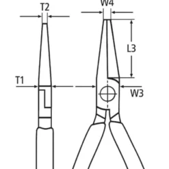 Knipex Flacktång 200