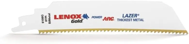 Lenox Gold Tigersågblad Metall 152mm 8TPI 5-pack
