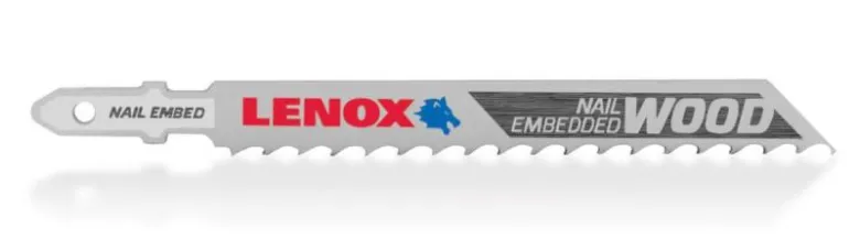 Lenox Sticksågblad Trä/spik B406 3-pack