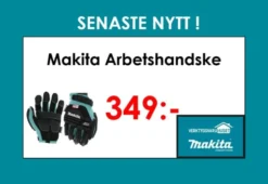 Makita Arbetshandske , stötskydd