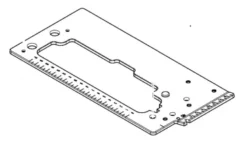Makita 347398-7 Basplatta DHS661