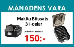 Makita Bitssats batteri 25mm • 31-delar