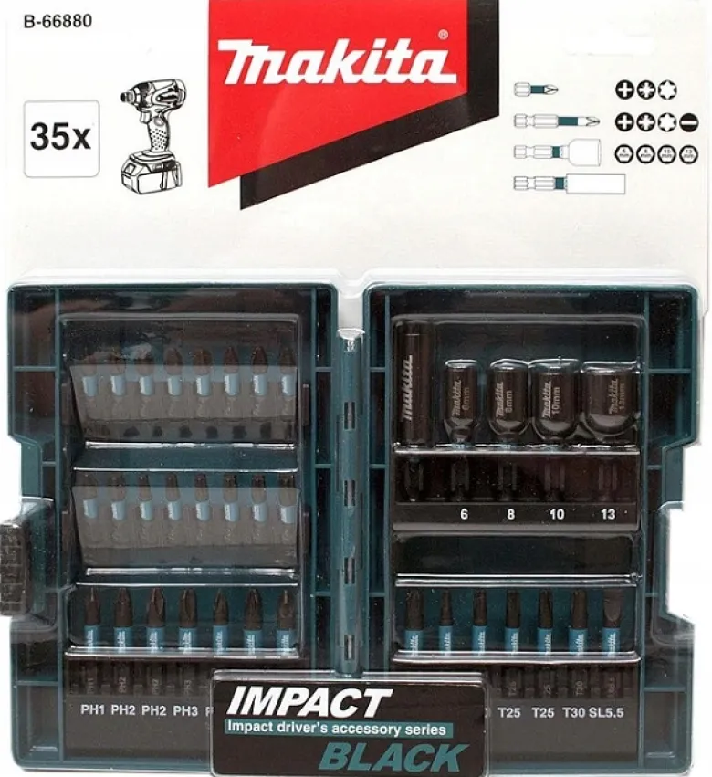 Makita Black Bitssats 35-del