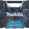 Makita Borr- & Bitssats 104-delar