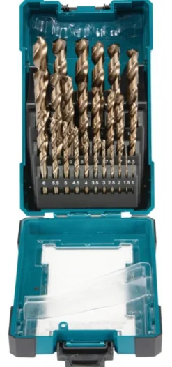 Makita Borrsats HSS-Co 1-13mm, 25-delar