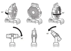 Makita CF001GZ Fläkt XGT 40V
