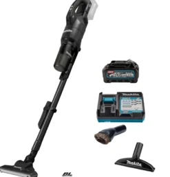 Makita Dammsugare cyklon 40V • svart • komplett