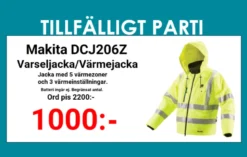 Makita DCJ206Z Varseljacka (Värmejacka)18V