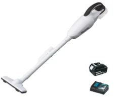 Makita DCL180SFW Dammsugare 18V, komplett VIT