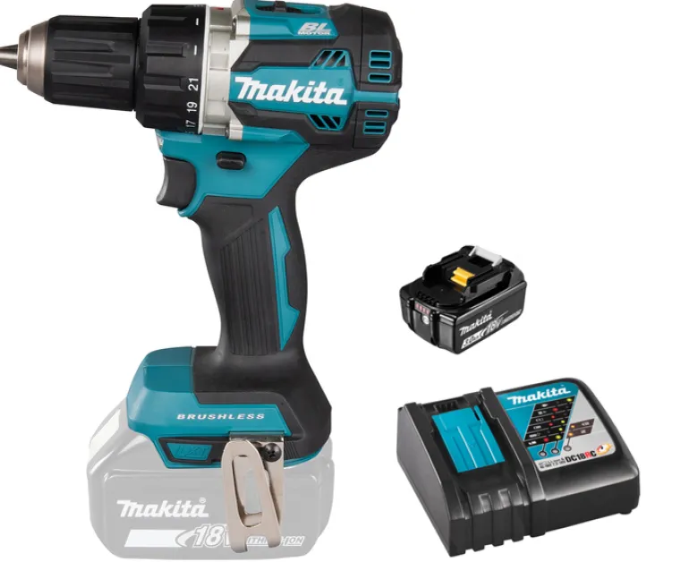 Makita DDF484-Easy Borrskruvdragare 18V + Power3