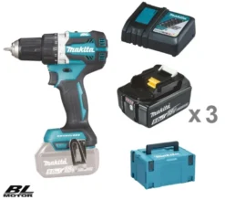 Makita DDF484RT3J Borrskruvdragare 18V, komplett 3x5Ah