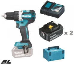 Makita DDF484RTJ Borrskruvdragare 18V, komplett 2x5Ah