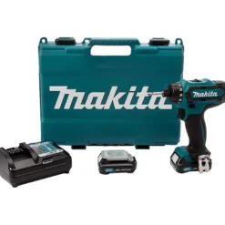 Makita DF033DWAE Borrskruvdragare 12V, komplett