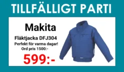 Makita DFJ304Z Fläktjacka 18V