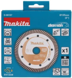 Makita Diamantklinga 125mm • Marmor, granit