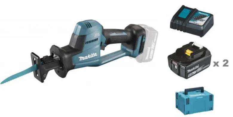 Makita DJR189RTJ Tigersåg 18V, komplett