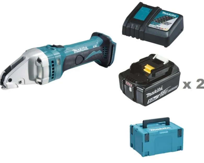 Makita DJS161RTJ Plåtsax 18V, komplett