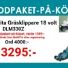 Makita DLM330Z Gräsklippare 18V