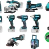 Makita DLX6141T SuperPlus Combokit 9 st maskiner +Radio & väska +1st extra 5,0Ah-batteri-på-köpet! Värde 995:-