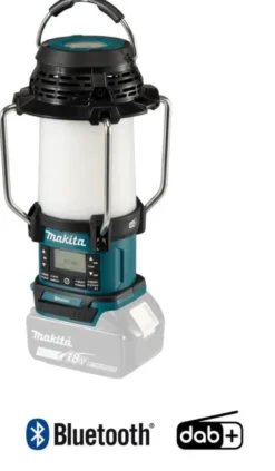 Makita DMR056 Lampa 18V med Radio, Bluetooth och DAB+
