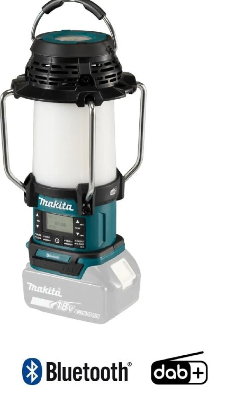 Makita DMR056 Lampa 18V med Radio, Bluetooth och DAB+