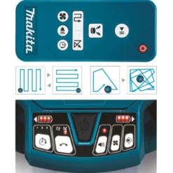 Makita DRC200Z Robotdammsugare 2x18V