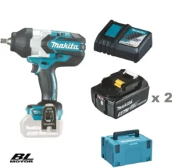 Makita DTW1002RTJ Mutterdragare 18V, komplett