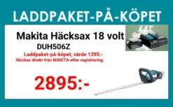 Makita DUH506Z Häcksax 18V • 500 mm • 20 mm